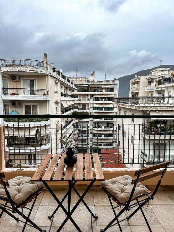 Jp Luxury Apartment In Citycenter Xanthi Bagian luar foto